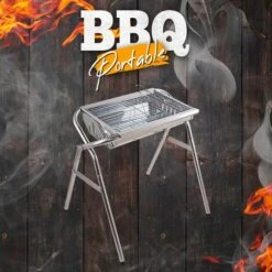 MR TUZZA Barbecue Au Charbon De Bois Pliant Portable En Acier Jardin Camping Oak 10 MR TUZZA Barbecue Au Charbon De Bois Pliant Portable En Acier Jardin Camping Oak -France Barbecue Soldes Boutique 32159213 4