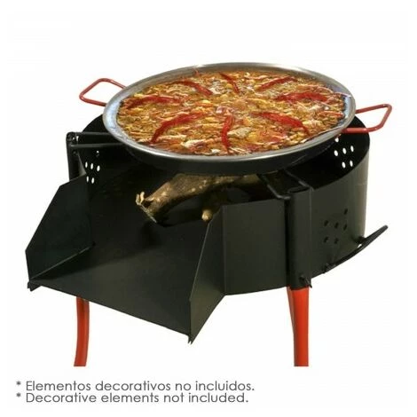 GARCIMA Barbecue Rustico Multiuso Ø 50 Cm. Valido Per Carbonio, Legna Da Ardere E Paelleros. 4 GARCIMA Barbecue Rustico Multiuso Ø 50 Cm. Valido Per Carbonio, Legna Da Ardere E Paelleros. – Image 2