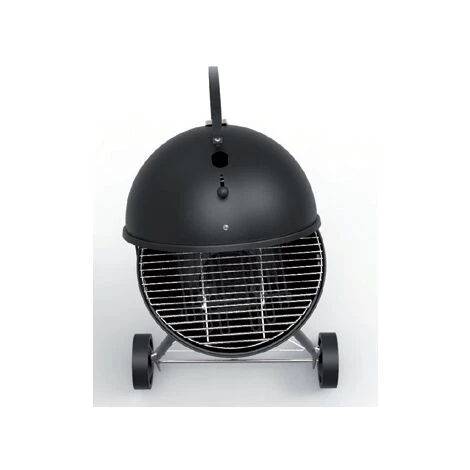 FERRABOLI Barbecue Cloche à Charbon De Bois Giotto Noir - Noir 4 FERRABOLI Barbecue Cloche à Charbon De Bois Giotto Noir - Noir – Image 2