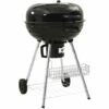 VidaXL 313358 Kettle Charcoal BBQ Grill 73x58x96 Cm Steel - Noir -France Barbecue Soldes Boutique 32699591 1