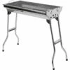 SKECTEN BBQ Barbecue à Charbon Pliable En Acier Inox Four Grille De Cuisson Avec Grande Taille Jardin Extérieur Camping -France Barbecue Soldes Boutique 33222716 1
