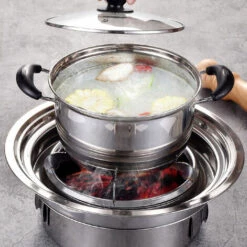 HAPPYSHOPPING Ensemble De 7 Grilles De Barbecue Au Charbon De Bois En Acier Inoxydable, Grand 40 Cm - Grand 40 Cm -France Barbecue Soldes Boutique 33479174 5