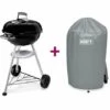Barbecue Weber Compact Kettle 47 Cm + Housse -France Barbecue Soldes Boutique 3358987 1
