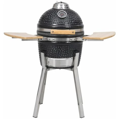 TRUE DEAL Barbecue à Charbon Kamado Céramique 81 Cm 5 TRUE DEAL Barbecue à Charbon Kamado Céramique 81 Cm – Image 3