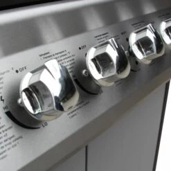 VidaXL Barbecue à Gaz 6 + 1 Zone De Cuisson Noir Et Argenté - Multicolore -France Barbecue Soldes Boutique 3444948 4