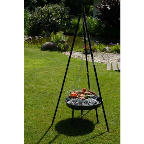 Barbecue Suspendu Ø50 Cm Landmann 02739/0543 - Charbon De Bois 4 Barbecue Suspendu Ø50 Cm Landmann 02739/0543 - Charbon De Bois – Image 2