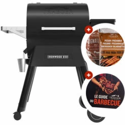 Barbecue à Pellets Traeger IRONWOOD 650 - Noir 9 Barbecue à Pellets Traeger IRONWOOD 650 - Noir -France Barbecue Soldes Boutique 35125546 3