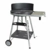 HOMEMAISON Barbecue Charbon De Bois Avec Grille Pivotante Noir 86 X 63,5 X 95 Cm - Noir -France Barbecue Soldes Boutique 35177393 1