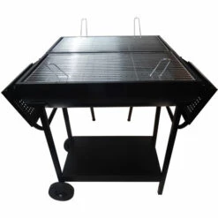 CONCEPT-USINE Barbecue Mobile Au Charbon De Bois BUNKER - Noir -France Barbecue Soldes Boutique 3531869 3