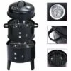 ASUPERMALL Gril Barbecue Au Charbon 3 En 1 40x80 Cm