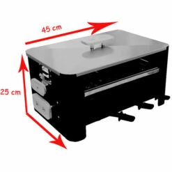 Barbecue à Raclette IMOR® , Pour Charbon De Bois, Mod. Family -France Barbecue Soldes Boutique 35530814 3