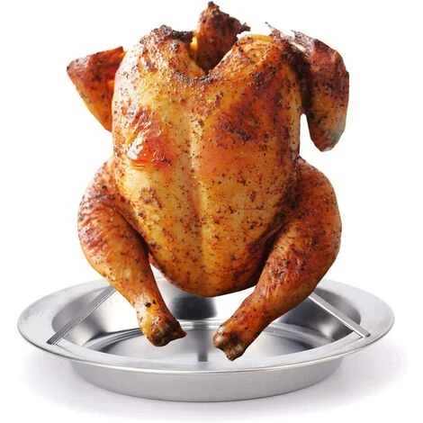 BEARSU Canette De Bière De Support De Rôtissoire De Poulet D'acier Inoxydable 4 BEARSU Canette De Bière De Support De Rôtissoire De Poulet D'acier Inoxydable â Image 2