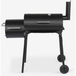 MR TUZZA Barbecue Au Charbon De Bois Avec Fumoir Et Roues Brisket -France Barbecue Soldes Boutique 35911903 3