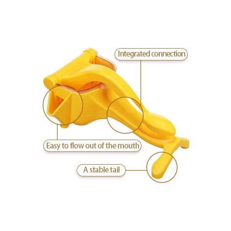 Ménage Bricolage Manuel Presse-fruits Presse à Main Orange Citron Presse-fruits Extracteur Jaune Coxolo 6 Ménage Bricolage Manuel Presse-fruits Presse à Main Orange Citron Presse-fruits Extracteur Jaune Coxolo – Image 4