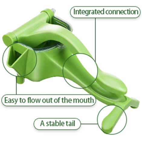 Ménage Bricolage Manuel Presse-fruits Presse à Main Extracteur De Presse-citron Orange Vert Coxolo 6 Ménage Bricolage Manuel Presse-fruits Presse à Main Extracteur De Presse-citron Orange Vert Coxolo – Image 4