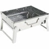 HAPPYSHOPPING Grand Menage Exterieur En Acier Blanc 3-5 Personnes Gril Au Charbon De Bois En Acier Inoxydable Gril Pliant Portable 1 HAPPYSHOPPING Grand Menage Exterieur En Acier Blanc 3-5 Personnes Gril Au Charbon De Bois En Acier Inoxydable Gril Pliant Portable -France Barbecue Soldes Boutique 36998767 1