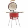 VidaXL Barbecue à Fumoir Kamado Céramique 81 Cm - Rouge -France Barbecue Soldes Boutique 37035446 1