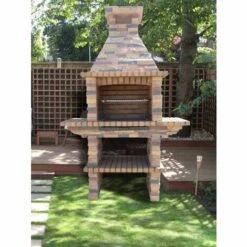 NO-NAME Barbecue En Brique Sines Naturel - Naturel -France Barbecue Soldes Boutique 395856 2