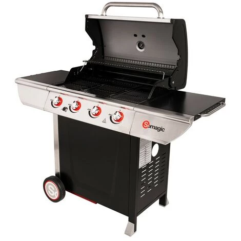 Barbecue Gaz SOMAGIC - MANHATTAN 400 GPI 6 Barbecue Gaz SOMAGIC - MANHATTAN 400 GPI – Image 4