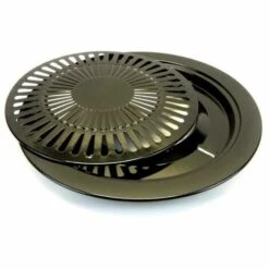 ALPENTECH Plaque Grill Pour Réchauds à Gaz Portable Cuisson Grille Anti Adhesive Récupération Graisses -France Barbecue Soldes Boutique 4065775 3