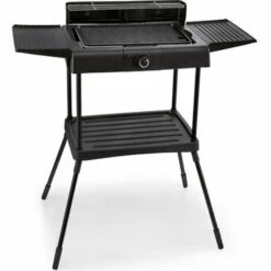 Barbecue électrique Sur Pieds 2000w Noir - Ksbbq1703 - Kitchen Chef - Noir