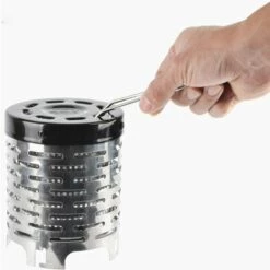 BRIDAY Camping En Plein Air Chauffage Rechaud Mini Portable Hotte Poêle Équipement De Chauffage Adaptateur Pour Les Activités En Plein Air Et Le Chauffage Dans La Tente -France Barbecue Soldes Boutique 43148169 2