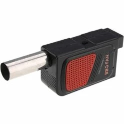 BEARSU Ventilateur Soufflerie À L'Extérieur Portable Barbecue Électrique Pique-Nique En Acier Inoxydable Camping Cuisine Pour Les Fusains À Charbon De Bois Sans Batteries