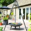 BBGRILL Gril à Trépied Noir 172 Cm BBQ TRIPOD - Noir -France Barbecue Soldes Boutique 4336308 1