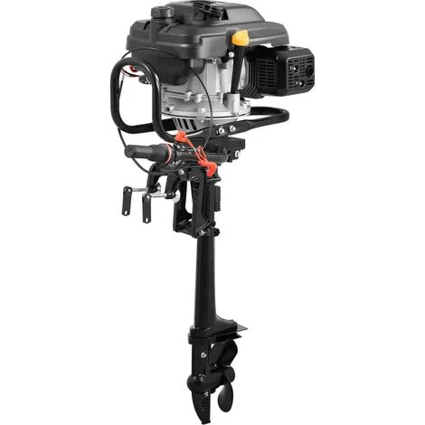 MSW Moteur Hors-bord Moteur Pour Hors-bord 4,7 Ch Moteur Hors-bord Moteur De Bateau - Argent 3 MSW Moteur Hors-bord Moteur Pour Hors-bord 4,7 Ch Moteur Hors-bord Moteur De Bateau - Argent