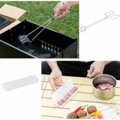 HANBING Barbecue Portable Rack Pliant Ensemble De Gril Extérieur Paquet De Gril De Barbecue 11 HANBING Barbecue Portable Rack Pliant Ensemble De Gril Extérieur Paquet De Gril De Barbecue -France Barbecue Soldes Boutique 43592832 5
