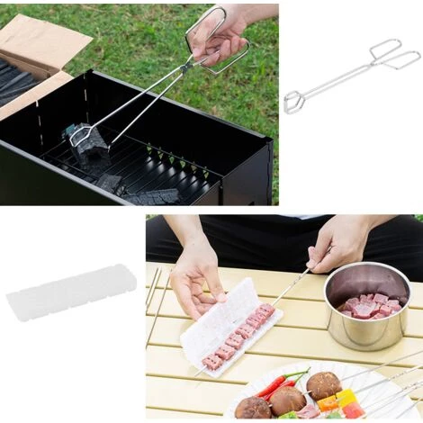 HANBING Barbecue Portable Rack Pliant Ensemble De Gril Extérieur Paquet De Gril De Barbecue 7 HANBING Barbecue Portable Rack Pliant Ensemble De Gril Extérieur Paquet De Gril De Barbecue – Image 5