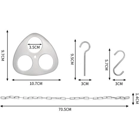 Gril Pivotant,Trépied De Cuisine En Plein Air Pliant Campfire Griller,Trépied De Camping,Support De Pot Suspendu Pour Trépied De Camping Portable,Cintre De Support De Barbecue Fontainebleau 4Pcs Argent 5 Gril Pivotant,Trépied De Cuisine En Plein Air Pliant Campfire Griller,Trépied De Camping,Support De Pot Suspendu Pour Trépied De Camping Portable,Cintre De Support De Barbecue Fontainebleau 4Pcs Argent – Image 3