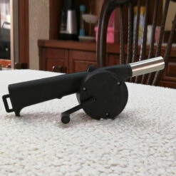 BRIDAY Ventilateur De Barbecue Manuel, Set De 2, Accessoire Manuel, Souffleur De BBQ Manuel à Manivelle, Noir -France Barbecue Soldes Boutique 45300170 3