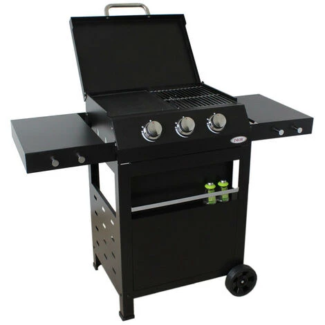 Barbecue De Jardin IMOR® , 3 Brûleurs Pour Butane Et Propane, Mod. Belice 3 Barbecue De Jardin IMOR® , 3 Brûleurs Pour Butane Et Propane, Mod. Belice