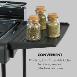 Klarstein Dr. Beef Pro Barbecue Grill électrique 2000W Surface Anti-adhérente -France Barbecue Soldes Boutique 46797846 4