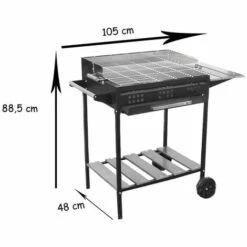 Barbecue De Jardin IMOR® , Pour Charbon De Bois Et/ou Bois, Teide -France Barbecue Soldes Boutique 47246212 4