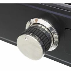 LOLA HOME Plancha à Gaz Portable Sanne Avec 2 Brûleurs En Acier Noir 36x48x22 Cm -France Barbecue Soldes Boutique 47740930 4