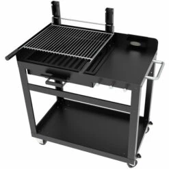 Barbecue De Jardin IMOR® Avec Trolley Pour Charbon De Bois Et/ou Bois, AVILÉS -France Barbecue Soldes Boutique 47809476 4