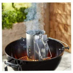 Pack WEBER Barbecue à Charbon Original Kettle E-5710 57cm Noir - Un Sac De Charbon 5kg - Un Kit Cheminée D'allumage 3 En 1 -France Barbecue Soldes Boutique 48783114 3