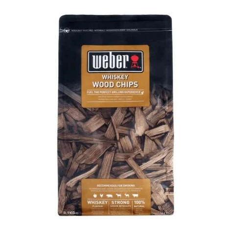 Pack WEBER Barbecue à Charbon Original Kettle E-5710 57cm Noir - Un Sac De Charbon - Un Mélange De Copeaux Whisky 4 Pack WEBER Barbecue à Charbon Original Kettle E-5710 57cm Noir - Un Sac De Charbon - Un Mélange De Copeaux Whisky – Image 2