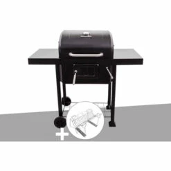 Barbecue à Charbon Char-Broil Performance Charcoal 2600 + Grille Multi étagère - Noir