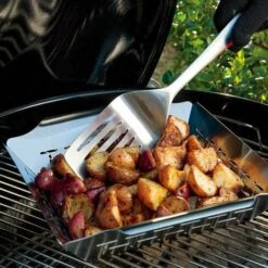 VERSAILLESFR Panier Pour Barbecue En Acier Inoxydable 17.2 X 17.2 X 6 Cm -Versailles -France Barbecue Soldes Boutique 51244375 3