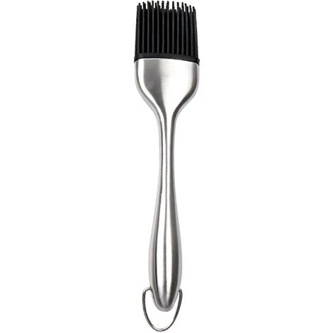 LIFCAUSAL Sauce Badigeonner Brosse Barbecue Barbecue Grill Patisserie Brosse Résistant à La Chaleur Cuisson Cuisson Brosse En Silicone Poignées En Acier Inoxydable Petit 3 LIFCAUSAL Sauce Badigeonner Brosse Barbecue Barbecue Grill Patisserie Brosse Résistant à La Chaleur Cuisson Cuisson Brosse En Silicone Poignées En Acier Inoxydable Petit