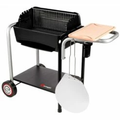 SOMAGIC Barbecue Charbon Roma Avec Four à Pizza Intégré - Noir -France Barbecue Soldes Boutique 515695 3