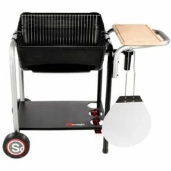 SOMAGIC Barbecue Charbon Roma Avec Four à Pizza Intégré - Noir -France Barbecue Soldes Boutique 515695 4