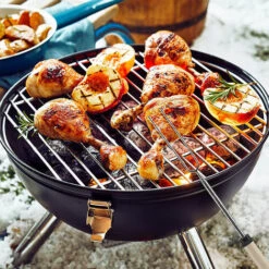 HALOYO Barbecue Boule Portatif Grille 12 Pouces Noire 10 HALOYO Barbecue Boule Portatif Grille 12 Pouces Noire -France Barbecue Soldes Boutique 51649950 4