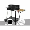 Barbecue à Charbon Somagic Vulcano 2300 + Housse + Malette 8 Ustensiles - Noir