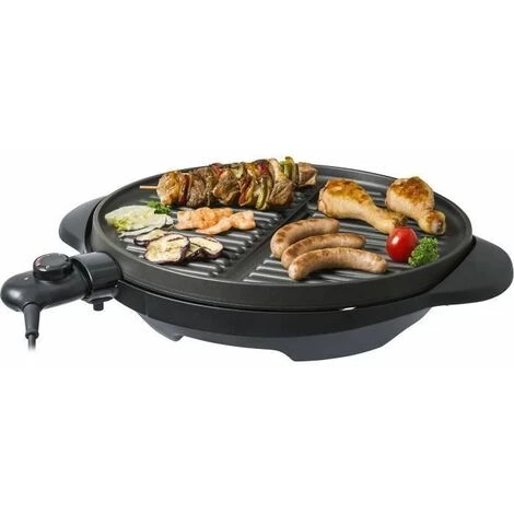 STEBA 062500 VG250 Grill BBQ - 1800 W - Plaque De Cuisson O40 Cm - Noir Et Argent - Noir 5 STEBA 062500 VG250 Grill BBQ - 1800 W - Plaque De Cuisson O40 Cm - Noir Et Argent - Noir – Image 3