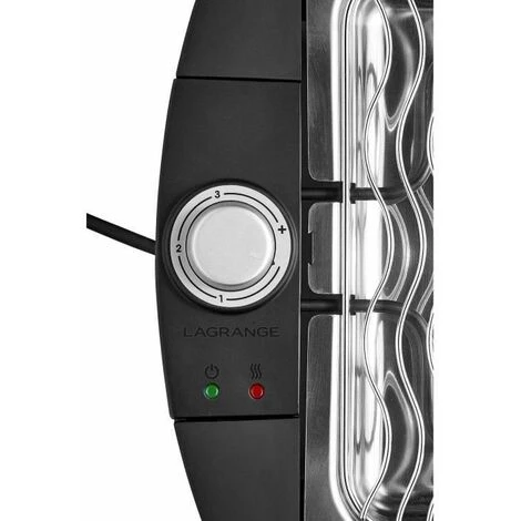 LAGRANGE 319005 Barbecue Pavillon - 2300 W - Large Grille De Cuisson : 40 X 28 Cm - Blanc 5 LAGRANGE 319005 Barbecue Pavillon - 2300 W - Large Grille De Cuisson : 40 X 28 Cm - Blanc – Image 3