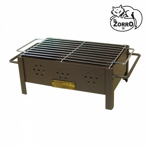 JARDIBRICODECO Table De Barbecue Avec Grille Zince 31x21x14cm Imex El Zorro 3 JARDIBRICODECO Table De Barbecue Avec Grille Zince 31x21x14cm Imex El Zorro